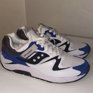 Saucony 5000 Men's Blue and white size 10 (new replacement box)